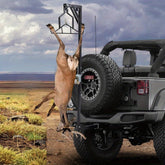 Stainless Steel Deer Hoist for Truck Hitch - Trailmark Outdoors