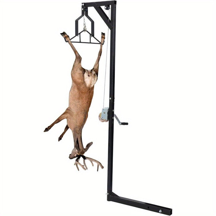 Stainless Steel Deer Hoist for Truck Hitch - Trailmark Outdoors