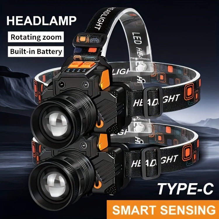 Strong Headlight Headlamp Flashlight - Trailmark Outdoors