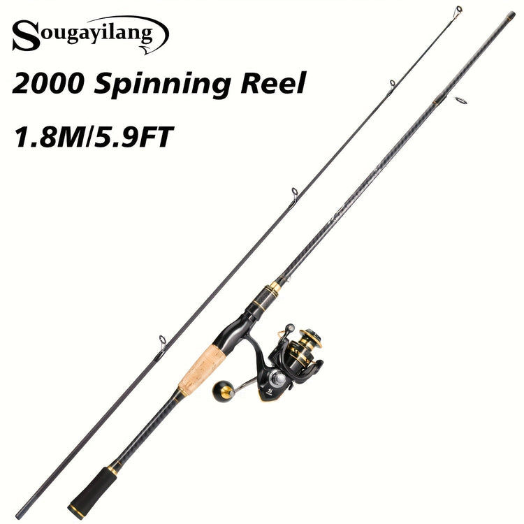 The Sougayilang Spinning Reel Set - Trailmark Outdoors