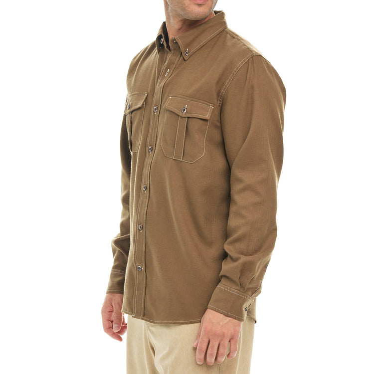 Whiskey Flannel Shirt | Long Sleeve - Trailmark Outdoors