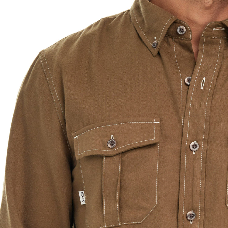 Whiskey Flannel Shirt | Long Sleeve - Trailmark Outdoors
