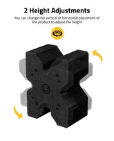 X - Block Shooting Gun Rest Block Mount - Trailmark Outdoors