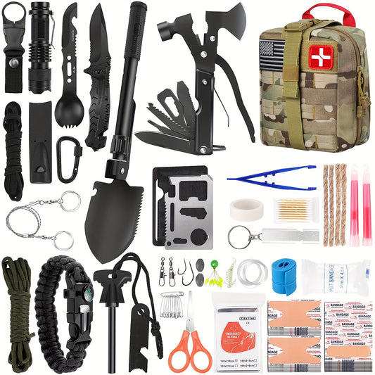 152-in-1 Multipurpose Tool Box Emergency Survival Kit