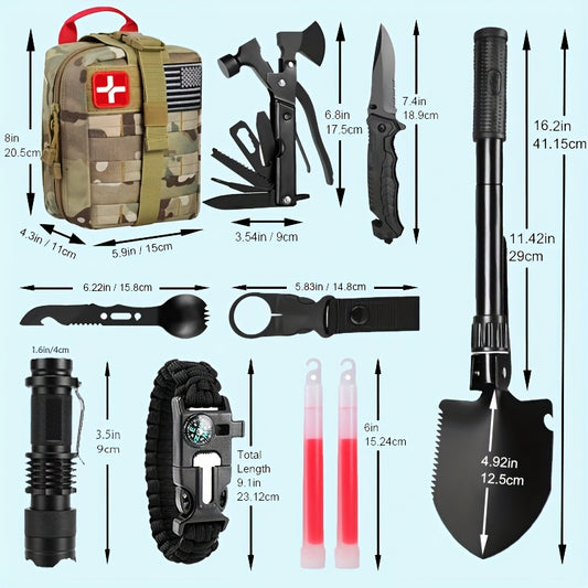 152-in-1 Multipurpose Tool Box Emergency Survival Kit