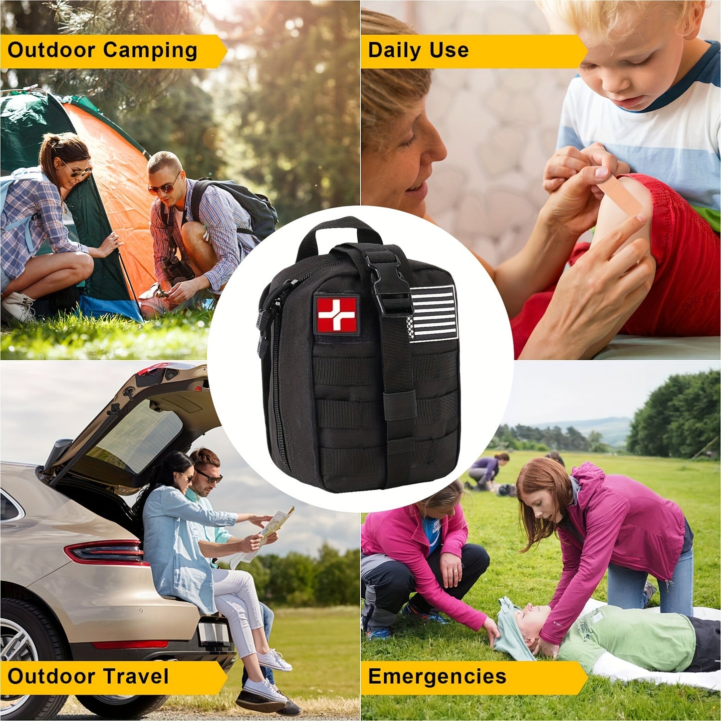 152-in-1 Multipurpose Tool Box Emergency Survival Kit