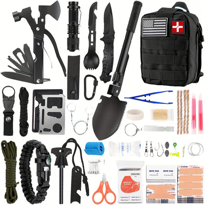 152-in-1 Multipurpose Tool Box Emergency Survival Kit