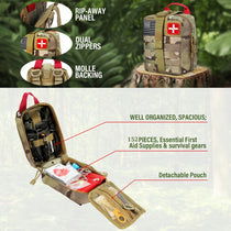 152 - in - 1 Multipurpose Tool Box Emergency Survival Kit - Trailmark Outdoors