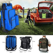 2 in 1 Folding Fishing Chair Bag - Trailmark Outdoors