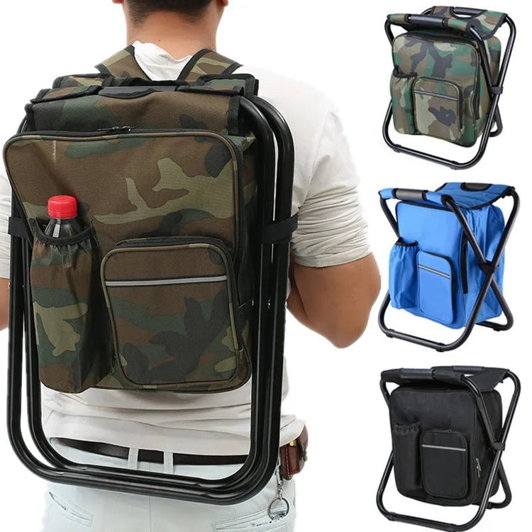 2 in 1 Folding Fishing Chair Bag - Trailmark Outdoors