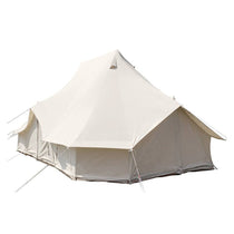20FT Large Luxury Glamping Yurt Teepee Canvas Camping Tent (SAK37612) - Trailmark Outdoors