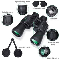 20X50 High Powered Professional Binoculars - Trailmark Outdoors