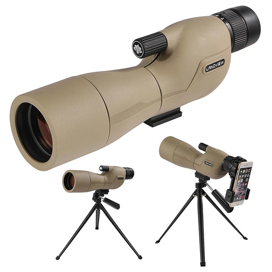 25-75x60 Spotting Scope for Target Shooting