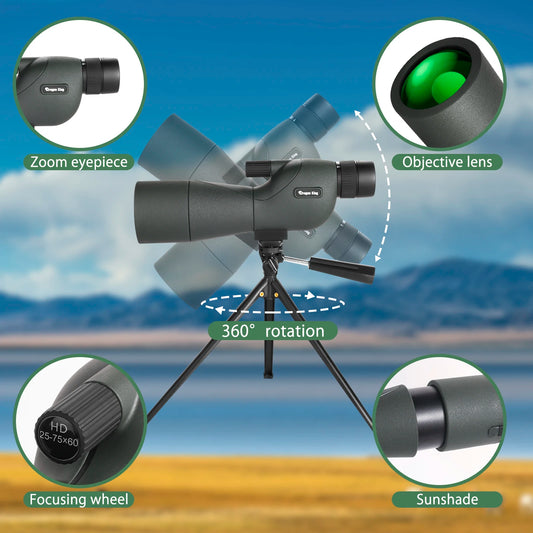 25-75x60 Telescope Spotting Scope