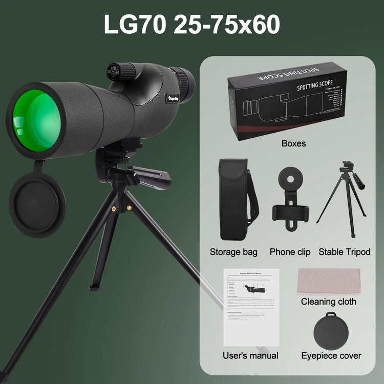 25 - 75x60 Telescope Spotting Scope - Trailmark Outdoors