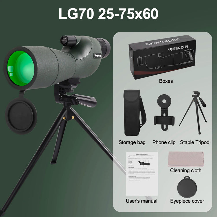 25 - 75x60 Telescope Spotting Scope - Trailmark Outdoors