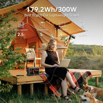 300W Outdoor AC DC Portable Power Station - Trailmark Outdoors