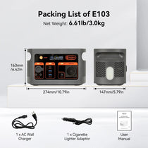 300W Outdoor AC DC Portable Power Station - Trailmark Outdoors