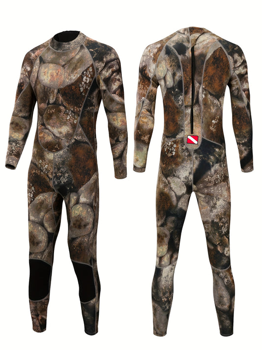 3mm Thickened Camouflage Fishing Hunting Suit