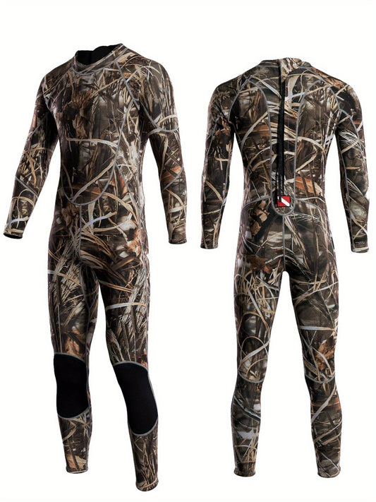 3mm Thickened Camouflage Fishing Hunting Suit