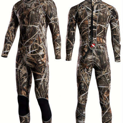 3mm Thickened Camouflage Fishing Hunting Suit