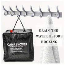 40L Extra - Large Portable Solar Heated Shower - Trailmark Outdoors