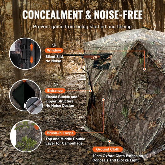 55 inch VEVOR Hunting Blind 270° See Through