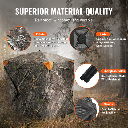 55 inch VEVOR Hunting Blind 270° See Through