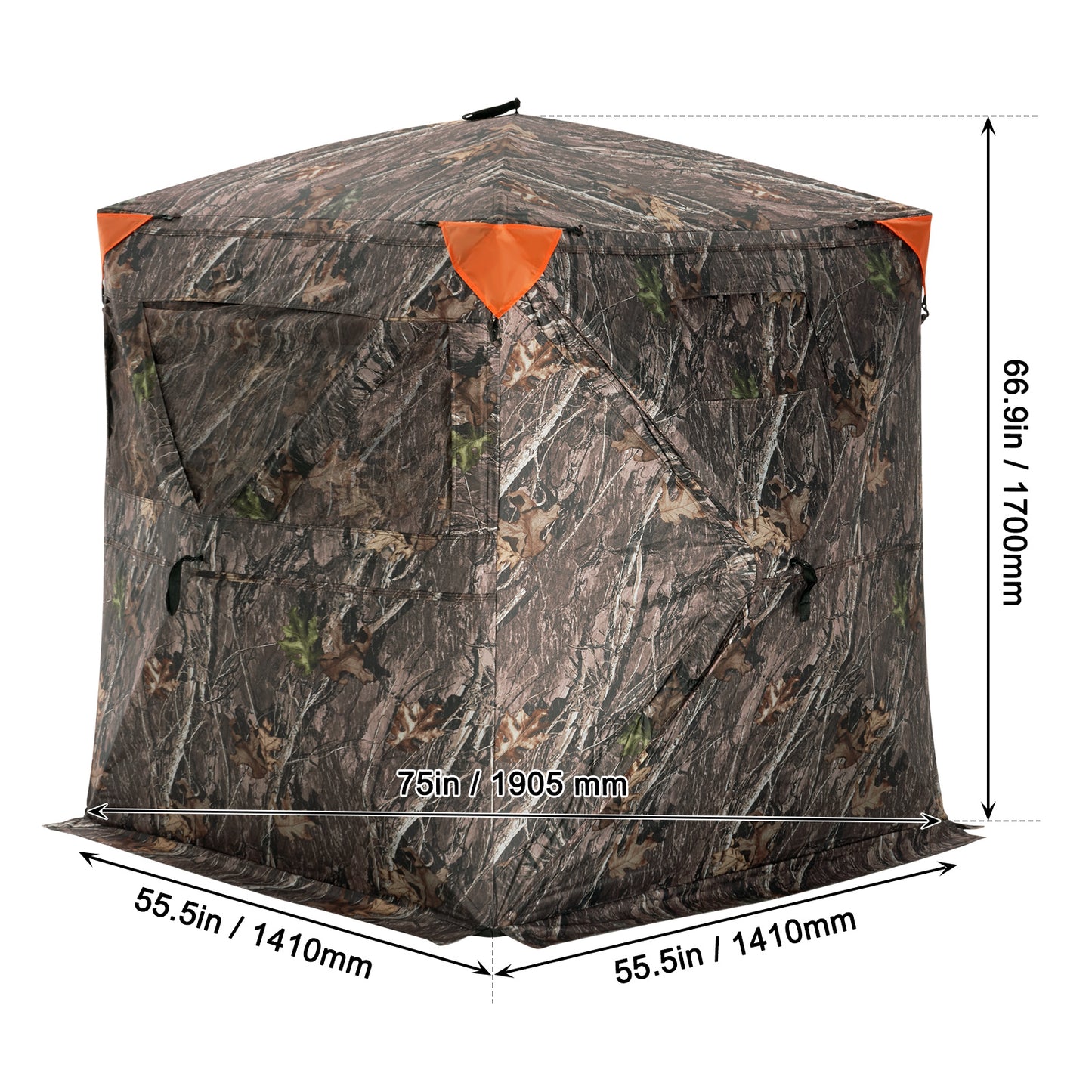 55 inch VEVOR Hunting Blind 270° See Through