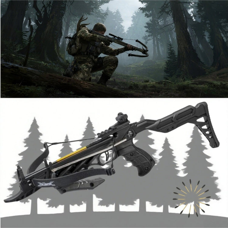 80 LB Self Cocking Xbow ARCHERY 185FPS