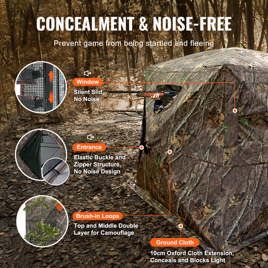 71 inch VEVOR Hunting Blind 270° See Through