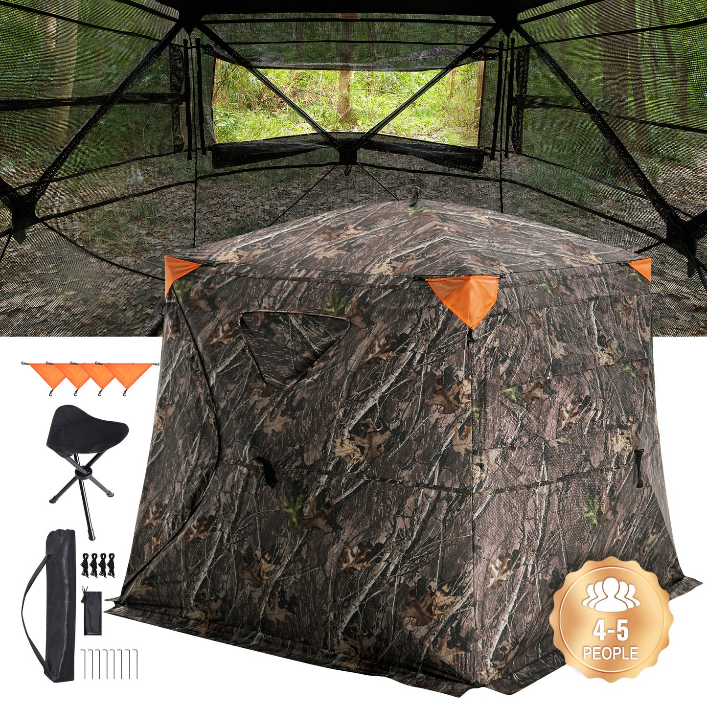 71 inch VEVOR Hunting Blind 270° See Through