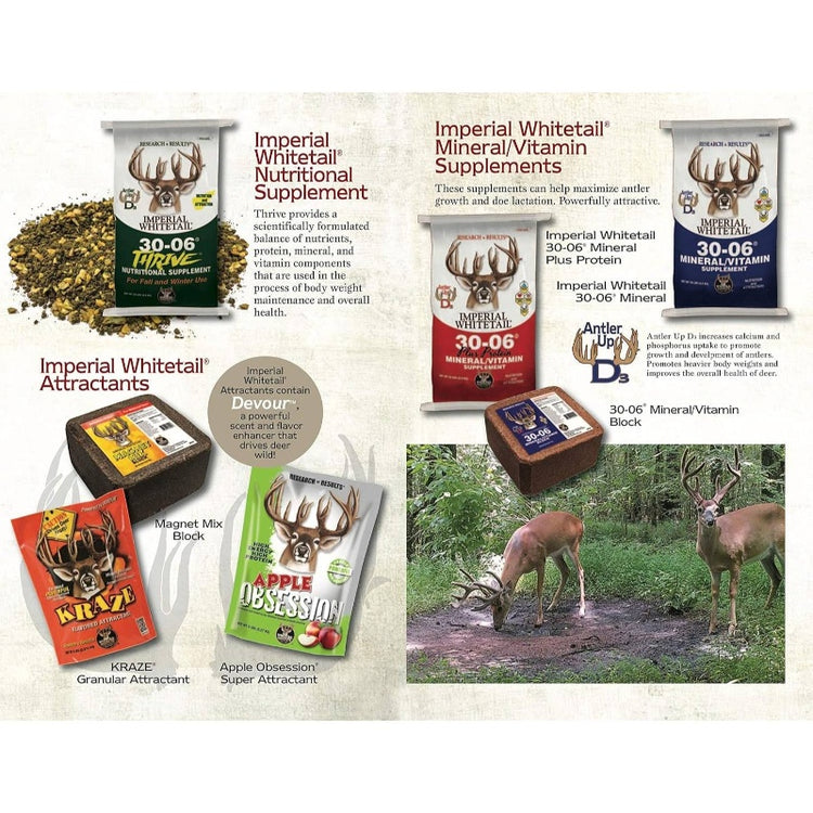30 - 06 Mineral and Vitamin Supplement Deer Food Plots
