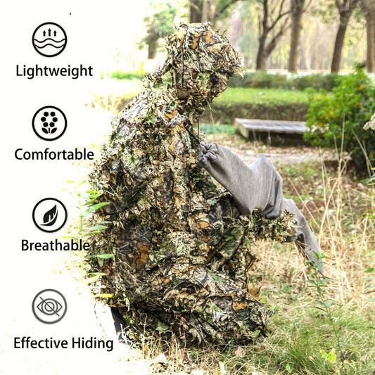 Adult 3D Green Leaf Suit