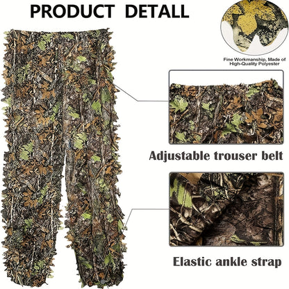 Adult 3D Green Leaf Suit
