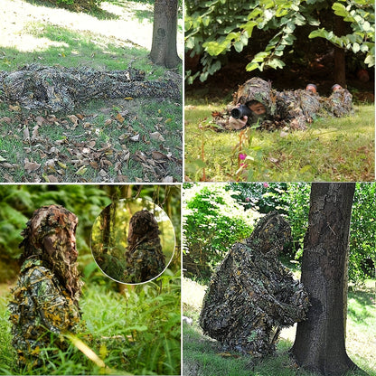 Adult 3D Green Leaf Suit