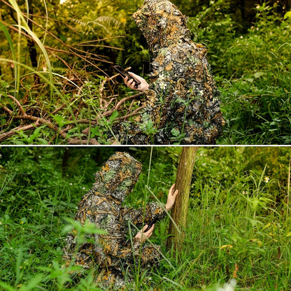 Adult 3D Green Leaf Suit