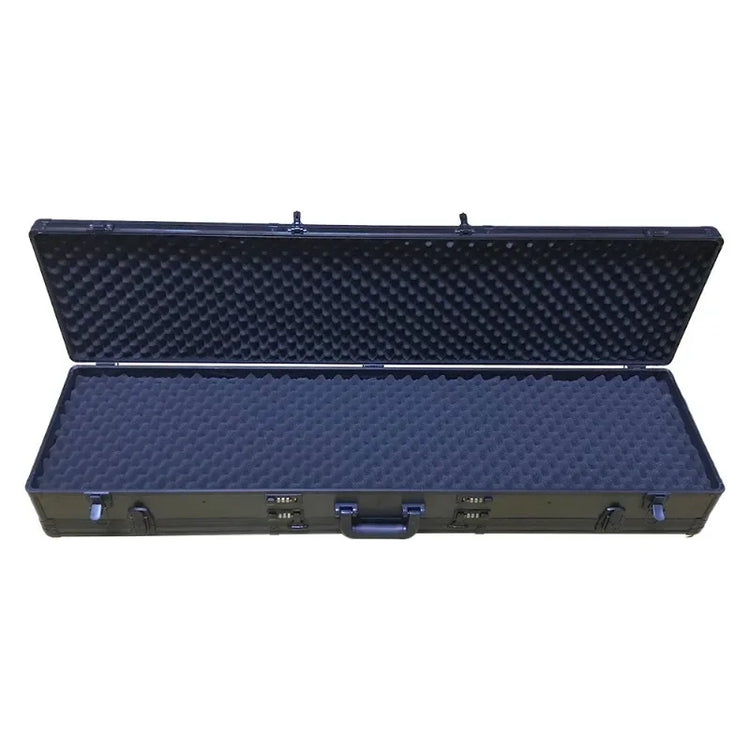 Black Double Sided Sturdy Aluminum Gun Case - Trailmark Outdoors