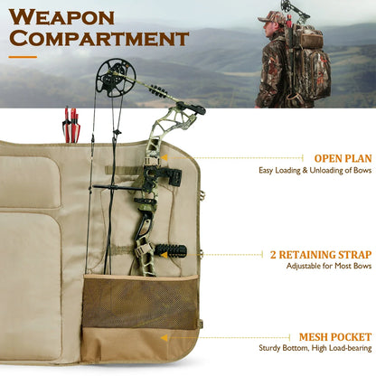 Camo Bow Hunting Backpack for Men