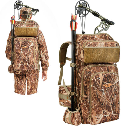 Camo Bow Hunting Backpack for Men