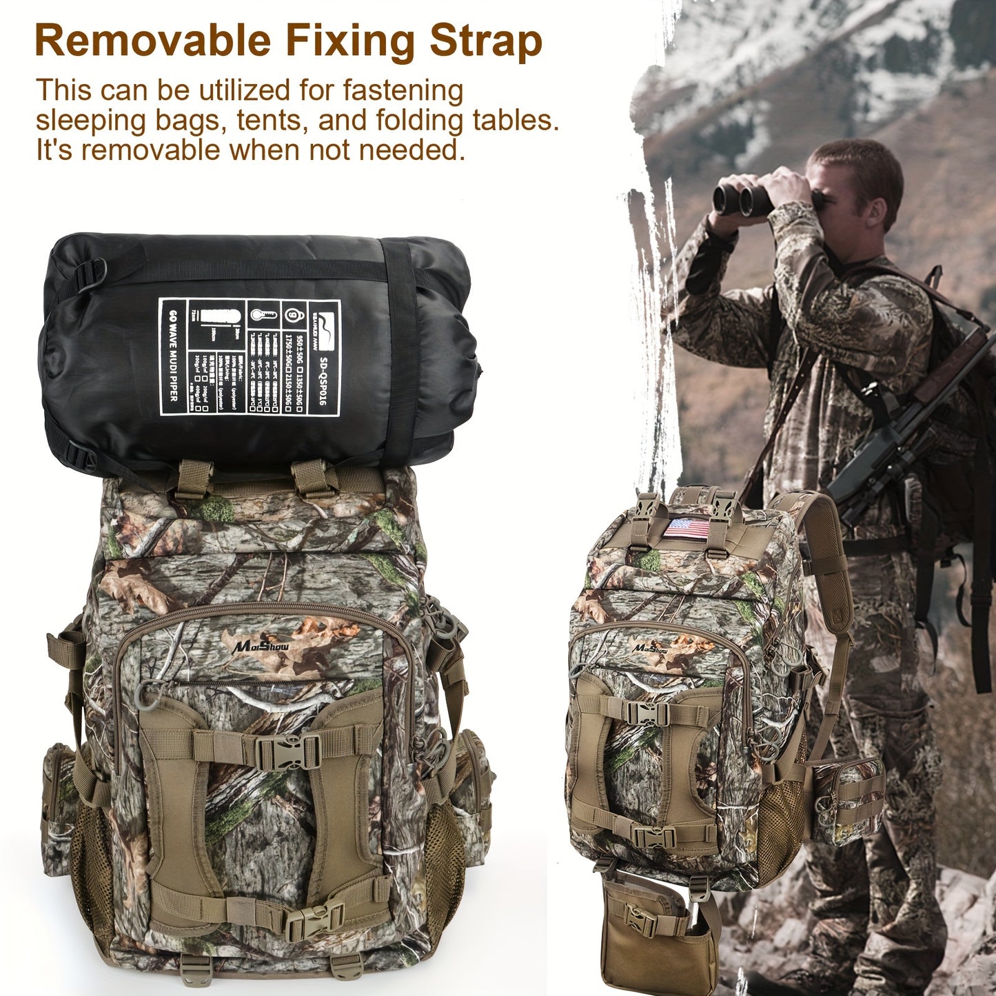 Camo Hunting Packs for Men