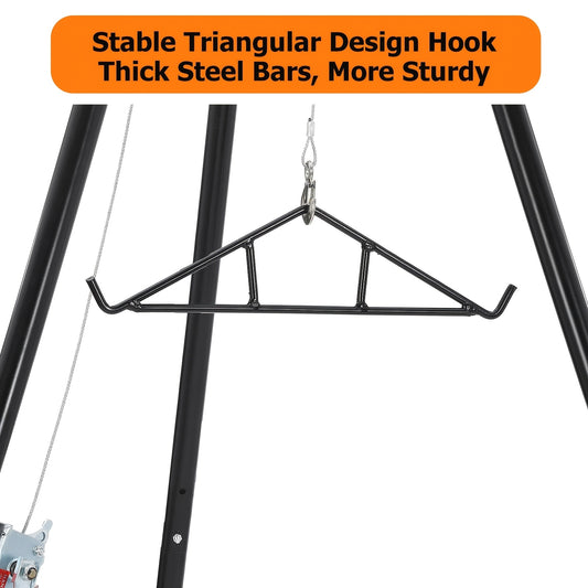 Deer Hanger For Skinning, 500 LBS Deer Hoist Tripod