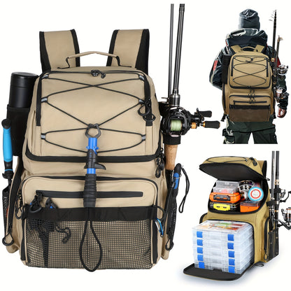Fishing Backpack with Cooler