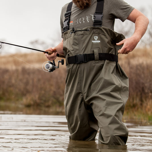 HISEA Men's & Women's Chest Waders with Boots