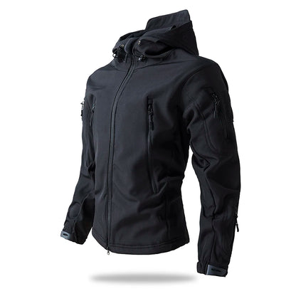 Men Waterproof Camo Jacket Windbreaker