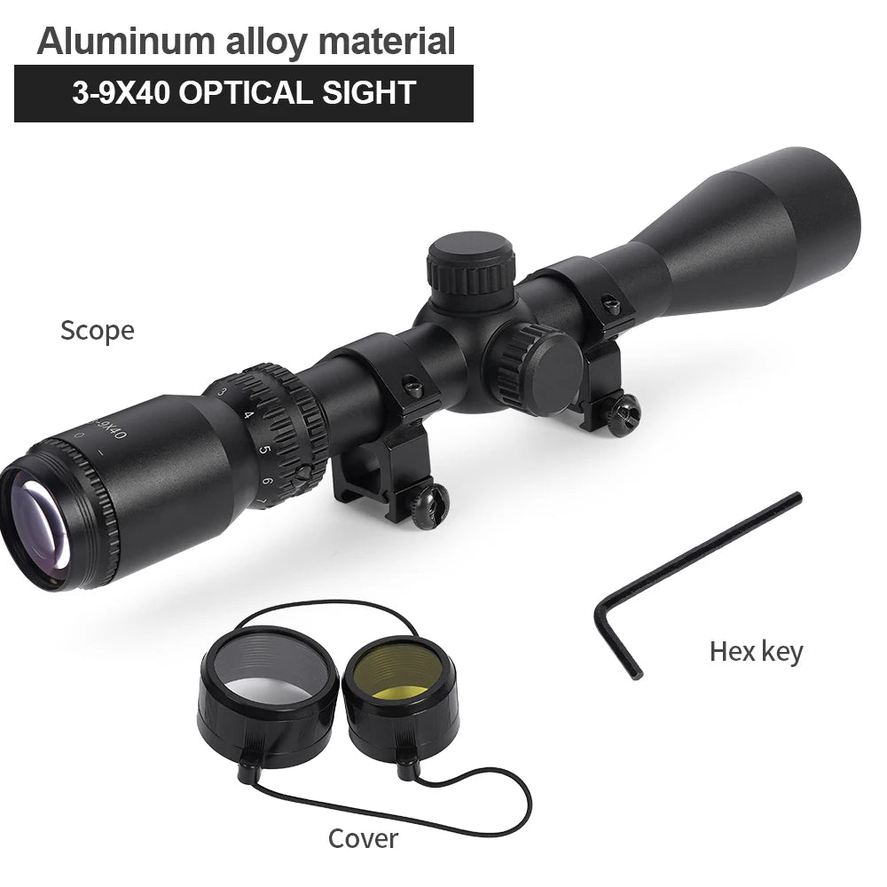 OPTICS Scope Glass Tube Tactical Long Eye Relief
