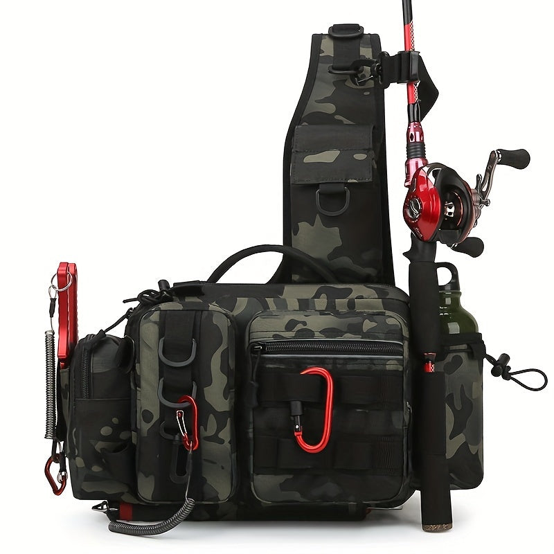 Outdoor Multi-Functional Fishing Backpack