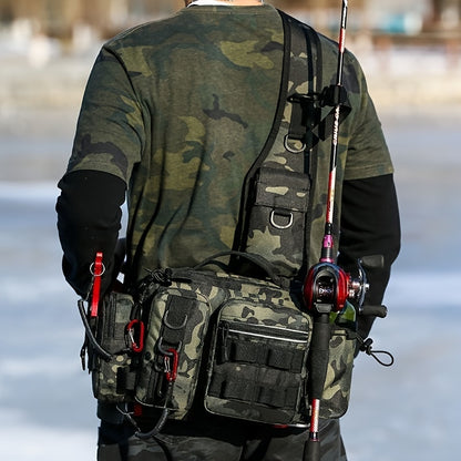 Outdoor Multi-Functional Fishing Backpack