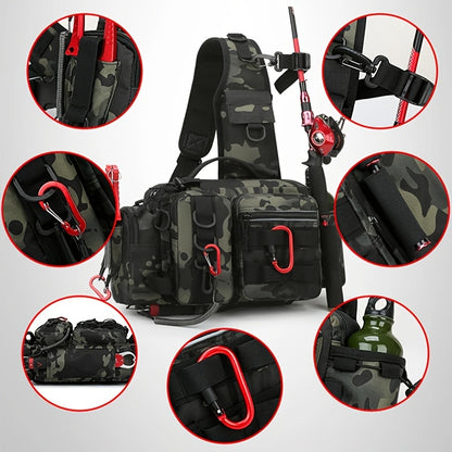 Outdoor Multi-Functional Fishing Backpack