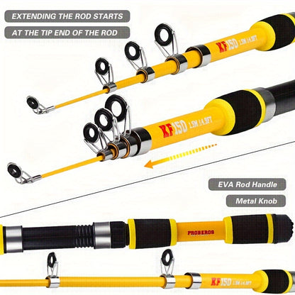 PROBEROS Telescopic Fishing Rod